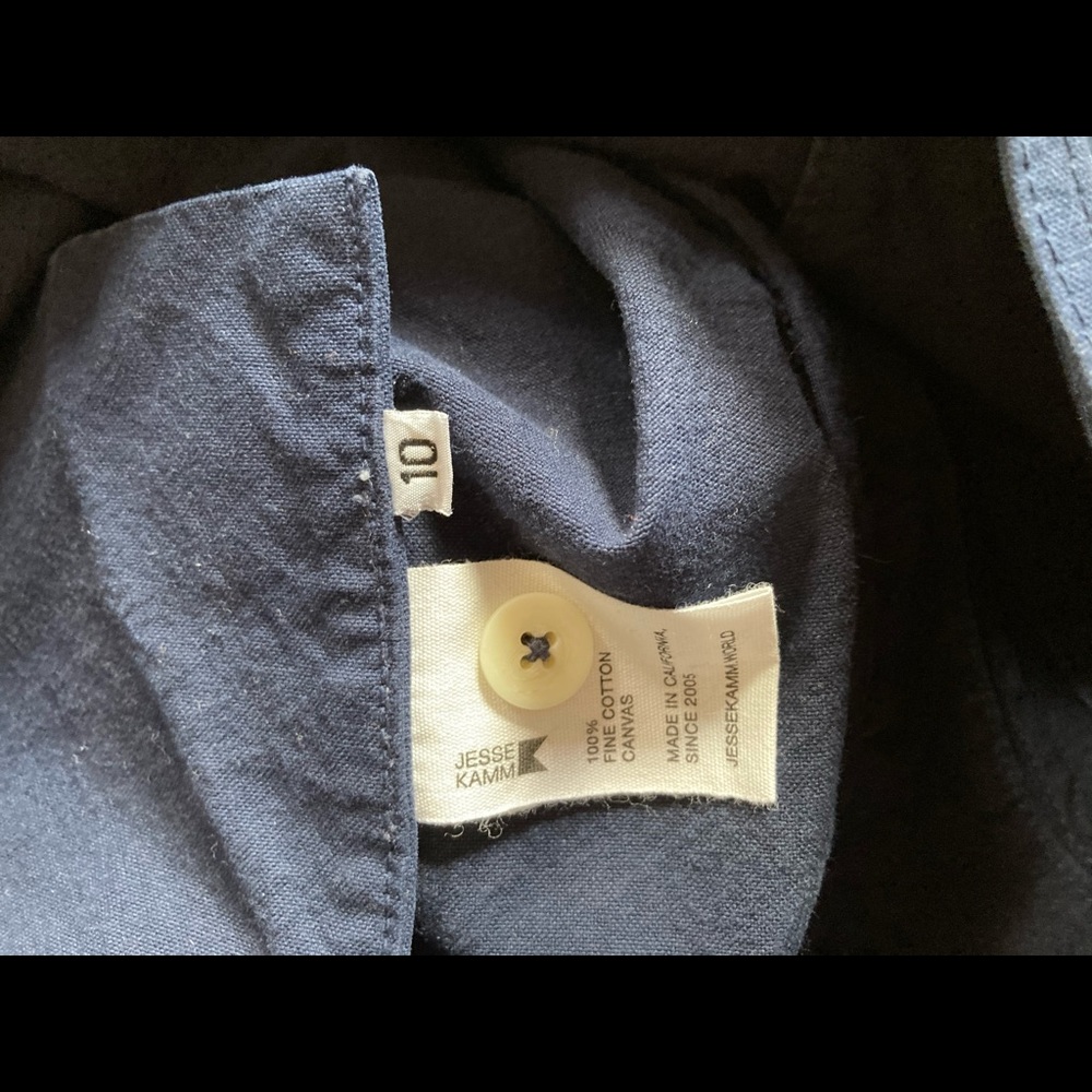 Jesse Kamm pants in midnight (true navy) size 10 - Picture 4 of 4